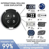 Duplicador de Control Remoto RF de Alta Calidad, 433MHz/315MHz, Código Variable, 6V, 4 Botones, Clonación Automática, para Puerta de Garaje, Sistema de Alarma