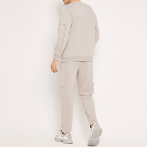 Conjuntos Deportivos Clásicos de Otoño para Hombre, de Alta Calidad, Tallas Grandes, Ligeros, Casuales, con Diseños Estampados o Lisos, 100% Algodón, Ropa Urbana, Nuevo - Product Image 4