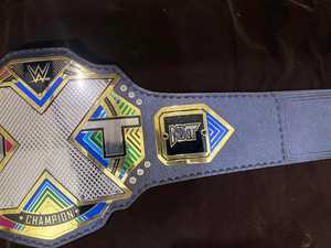 เข็มขัดแชมป์ NXT ชุบทอง ทำจากโลหะผสมสังกะสี สายหนัง น้ำหนักเบา ความยาว 1.2 เมตร สำหรับทุกเพศ MMA แบบกำหนดเองได้ 1 ชิ้น - Product Image 3