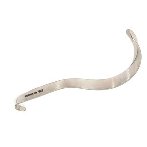 Retractor de Acero Inoxidable para Cirugía Cardíaca Pediátrica, con Hoja Plana y Mango Deaver - Product Image 6