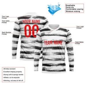 Camisetas Personalizadas de Manga Larga Cómodas y Personalizadas por Sublimación, Pedidos al por Mayor en Línea Rápidos - Product Image 2