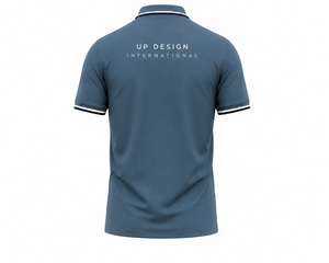 เสื้อโปโลผู้ชายผ้าฝ้ายเนื้อนุ่มแบบเรียบ แขนสั้น สไตล์ลำลอง สำหรับเล่นกอล์ฟ ปักโลโก้ รับผลิตตามแบบ OEM ODM สำหรับชุดยูนิฟอร์มบริษัท - Product Image 2
