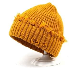 Gorro de Punto Personalizado Estilo Y2K, Diseño Desgastado, para Hombre y Mujer, 100% Acrílico, para Invierno y Actividades al Aire Libre - Product Image 6