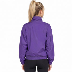 OEM Custom Logo Women Stand Collar Windbreaker <b>Jacket</b> Casual Windproof Hiking <b>Jackets</b> 100% Nylon Quick Dry <b>Ladies</b> Rain <b>Jacket</b> - Product Image 4