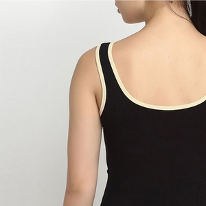 Best Selling Gym Wear Women <b>Tank</b> <b>Top</b> Sleeveless Fitness Clothing Women Gym Vest Color Blocked Scoop Neck <b>Tank</b> <b>Top</b> For <b>Ladies</b> - Product Image 5