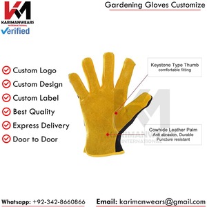 Gants de jardinage OEM ODM Fabricant de gants de travail de protection Logo personnalisé Vente en gros Fournisseur direct d'usine Exportation - Product Image 4