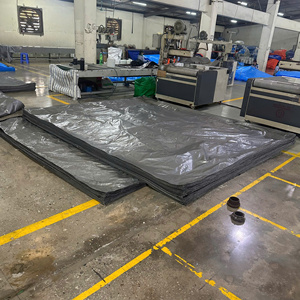 HEAVY DUTY PE Tarp <b>Silver</b> Color High Durability Large Capacity Cover Size Options Color Options UV Resistant Weatherproof - Product Image 6