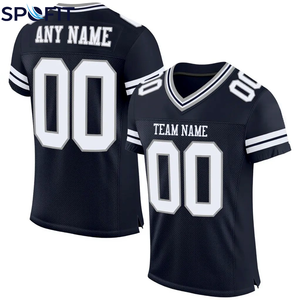 Jersey de Fútbol Americano Personalizado Premium, Calidad Profesional, 100% Poliéster Sublimado, OEM, Etiqueta Privada, Nombre, Número y Logotipo Personalizados, MOQ Bajo - Product Image 2