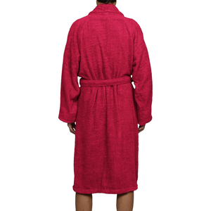 Unisex Luxury Spa Hotel <b>Bath</b> Robe Premium Quality Terry 100% Cotton Custom Logo Design Front Pockets Machine-Washable Night Wear - Product Image 3