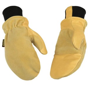 Gants de ski pour homme en cuir imperméables et coupe-vent de haute qualité, idéaux pour le ski de fond en hiver - Product Image 6