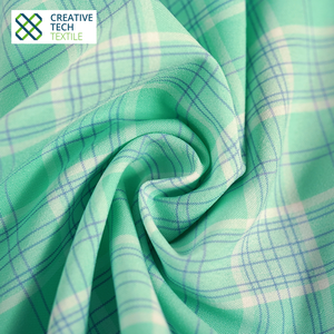 Tela verde de alto rendimiento SWL-5E1526 de lana marina de bajo consumo PET/Nylon/Poliéster=13/10/77 para ropa de exterior - Product Image 2