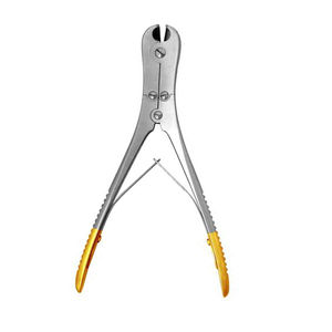 Coupe-fils chirurgical semi-orné en carbure de tungstène, coupe-fils à coupe frontale et latérale, 18 cm, en acier inoxydable, prix abordable - Product Image 1