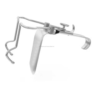 ชุดเครื่องมือผ่าตัดทางนรีเวชแบบใช้ซ้ำได้ Guttman Vaginal Speculum Self Retaining สำหรับตรวจภายใน ได้รับการรับรองมาตรฐาน CE ขนาด 1 3/8 x 4 นิ้ว - Product Image 1