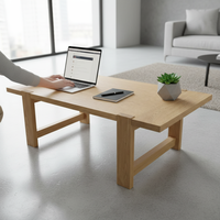 Table basse moderne pour salon, meubles en bois durables et légers, vente en gros directe d'usine