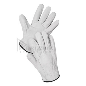 Guantes de Soldadura de Cuero de Invierno de Media Palma, Resistentes al Calor, para Trabajo Industrial y Mecánico, con Cierre de Gancho y Bucle, Suministro de Fábrica - Product Image 3