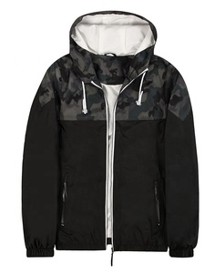 Men Plus Size Waterproof Anorak Cycling <b>Rain</b> <b>Jacket</b> Pullover Windbreaker Full Zip up Hooded Custom Printing Men's <b>Jackets</b> - Product Image 1