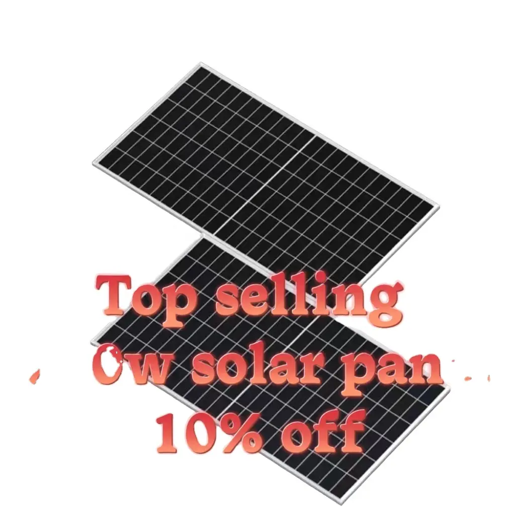 Free sun energy 700w solar panel 18BB N type tier 1 solar cell high efficiency for Industrial and commercial system use 5W-800W