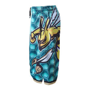 Shorts de bain pour homme à imprimé par sublimation, séchage rapide, taille à cordon, style décontracté, impression par transfert à sublimation avec design personnalisé - Product Image 2