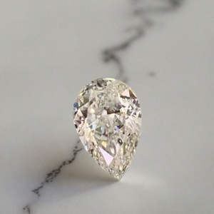 Diamants blancs cultivés en laboratoire CVD, forme poire, 1,31 ct, pureté VVS, certifiés IGI, en vrac, pour la joaillerie - Vente en gros - Product Image 4