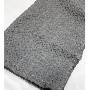 Jeans de Mezclilla Gris Selvedge con Textura Sólida en Relieve, Peso Medio, Transpirables, Estilo Vintage, Personalizados OEM, para Hombre, Otoño, Invierno, Primavera - Product Image 3