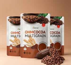 Poudre de boisson instantanée pour petit-déjeuner aux céréales entières, à base de plantes, faible en gras, boisson nutritive, marque privée OEM - Product Image 1