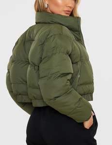 Chaqueta de Mezclilla Personalizada para Mujer, Transpirable, Informal, a la Moda, con Múltiples Bolsillos, Manga Larga, Chaqueta Acolchada para Damas - Product Image 3