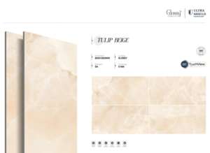 Paneles de Porcelana Pulida Celestial de Alto Brillo 800x1600 1200x1800 750x1500mm Diseñados para Interiores Residenciales y Comerciales de Gran Prestigio - Product Image 3