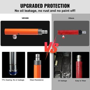 Kit Porta Power da 4 Tonnellate, Martinetto Idraulico Portatile con Tubo Olio da 3,9 Piedi/1,2 m, Attrezzatura per Riparazione Carrozzeria Auto, Valigetta per Auto - Product Image 3