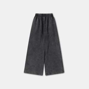 Pantalones acampanados personalizados para mujer, de invierno, con cintura elástica, de algodón polar, de cintura media, deportivos, con bolsillos, venta al por mayor, a granel, marca privada - Product Image 6