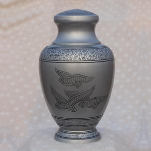 Urna Funeraria de Aluminio Antigua de Alta Calidad para Mujer, Diseño Hermoso y Personalizado, Moderna y Duradera, para Cenizas Humanas Adultas - Product Image 3