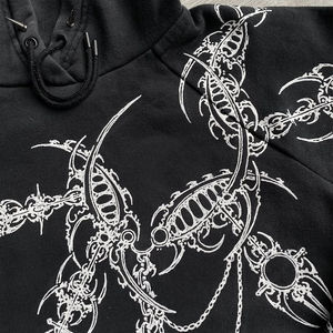 Sudadera con Capucha Estampada para Hombre, Estilo Urbano, 2026 |   Sudadera con Serigrafía Personalizada |   Suéter de Moda Premium OEM - Product Image 5