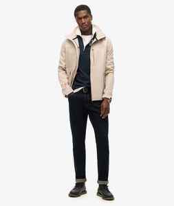 Veste imperméable à capuche pour homme, style sportif, coupe droite, en polyester, avec fermeture éclair, écoresponsable, décontractée - Product Image 3