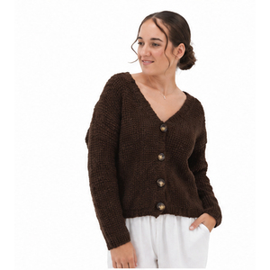 Pull en mohair marron pour femme, très demandé, aux meilleures caractéristiques, en coton de qualité supérieure, best-seller - Product Image 2
