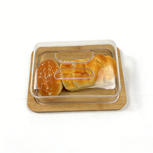 Elegante Mantequillera de Encimera con Tapa de Madera para Cocina Rústica y Almacenamiento Diario de Mantequilla - Product Image 2
