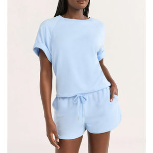 Ensemble short et t-shirt à manches courtes pour femme, ensemble assorti été, short de jogging deux pièces pour femme, ensembles pour femme - Product Image 3