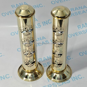 Torre de Incienso de Latón con Diseño de Árbol - Quemador de Aromaterapia Decorativo, Ecológico y Hecho a Mano para el Hogar y el Templo - Product Image 5