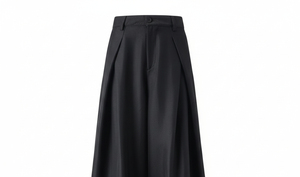 <b>Mens</b> Mid Wide Leg <b>Trousers</b> Vintage Loose Fit Straight Waist 100% Polyester Autumn Casual Retro OEM Service - Product Image 4