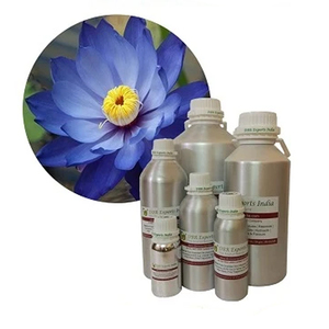 Huile absolue de lotus bleu de haute qualité pour la fabrication de parfums de luxe, d'aromathérapie et de cosmétiques - Product Image 1