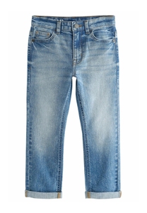 Jeans homme stretch coupe droite délavés personnalisables – Confortables pour l'extérieur – Pantalon en jean pour homme pour l'hiver et l'automne - Product Image 2