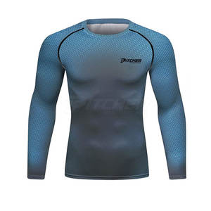 Ensemble de rashguards premium pour hommes, tissu extensible respirant, tenue de sport pour entraînement athlétique - Product Image 2