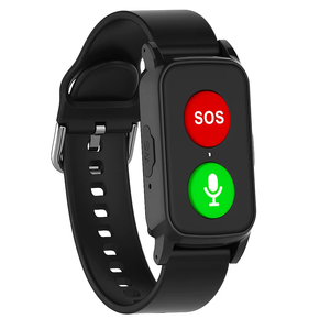 Montre connectée GPS 2025 QC V22 pour personnes âgées avec WiFi, appel SOS, détection de chute, moniteur de fréquence cardiaque, tension artérielle et suivi du sommeil, IP67 - Product Image 1