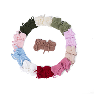 Botitas de invierno para bebé, ecológicas, 100% algodón, OEM/ODM, calcetines casuales de punto estándar, 0-3 meses, Vietnam, color personalizado, soporte para aguja - Product Image 5