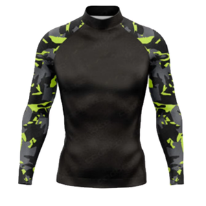 Rashguard professionnel pour femmes MMA à manches longues, à séchage rapide, chemise de compression sportive - Product Image 1