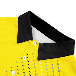 Chemise décontractée unie à manches courtes pour hommes et femmes, personnalisable avec logo, en tricot confortable et séchage rapide, de haute qualité - Product Image 2