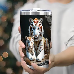20oz Stainless Steel Tumbler Vacuum <b>Insulated</b> Leakproof Travel Mug Daily Use Commuter <b>Cup</b> - Product Image 3