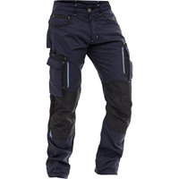 Pantalon de travail renforcé et durable, robuste, avec poches utilitaires, pour la construction et l'usine