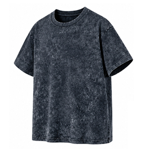Proveedor de Camisetas con Lavado Ácido Personalizado, Camiseta de Algodón Extra Grande con Lavado Vintage Premium, OEM ODM, Etiqueta Privada, Camiseta de Moda Urbana - Product Image 6