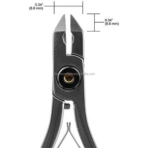 Tronex 5004 Angulado 50 °   Alicates de Corte Cónico Grande de 4.7 Pulgadas, Herramienta de Alta Calidad para Joyería, Acero Inoxidable, Personalizable para Bricolaje - Product Image 4