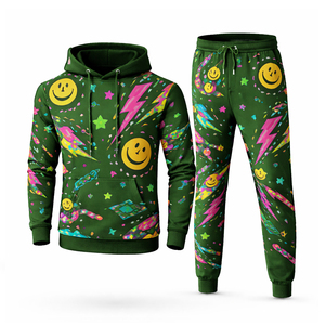 Nouvel Arrivage – Sweat à Capuche Unisexe en Fibre de Bambou 100% avec Impression Numérique Cœur Hiver, Personnalisable, Broderie Perlée, Effet Blanchi, Modèle Vierge (ODM) - Product Image 2