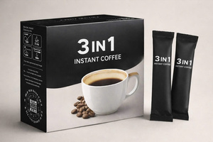 Café Instantáneo 3 en 1 de Sabor Intenso, Sabor Cremoso y Rico, Paquetes de Café en Barra de Calidad Premium, Proveedor Mayorista - Product Image 2